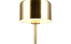 Uppladdningsbara Lampor Inomhus|Bordslampor<Reality Jeff Bordslampa LED matt mässing uppladdningsbar