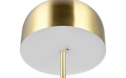 Reality Jeff Golvlampa LED matt mässing uppladdningsbar* Golvlampor