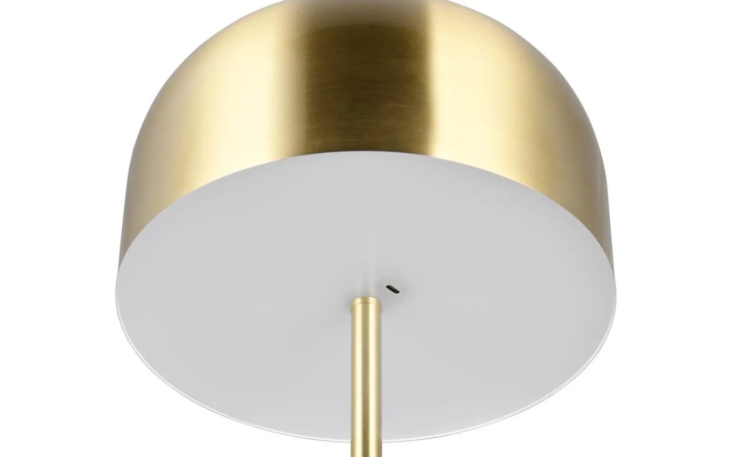 Reality Jeff Golvlampa LED matt mässing uppladdningsbar* Golvlampor