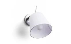 Rendl Jersey Vägglampa Vit/Krom E27* Läslampor