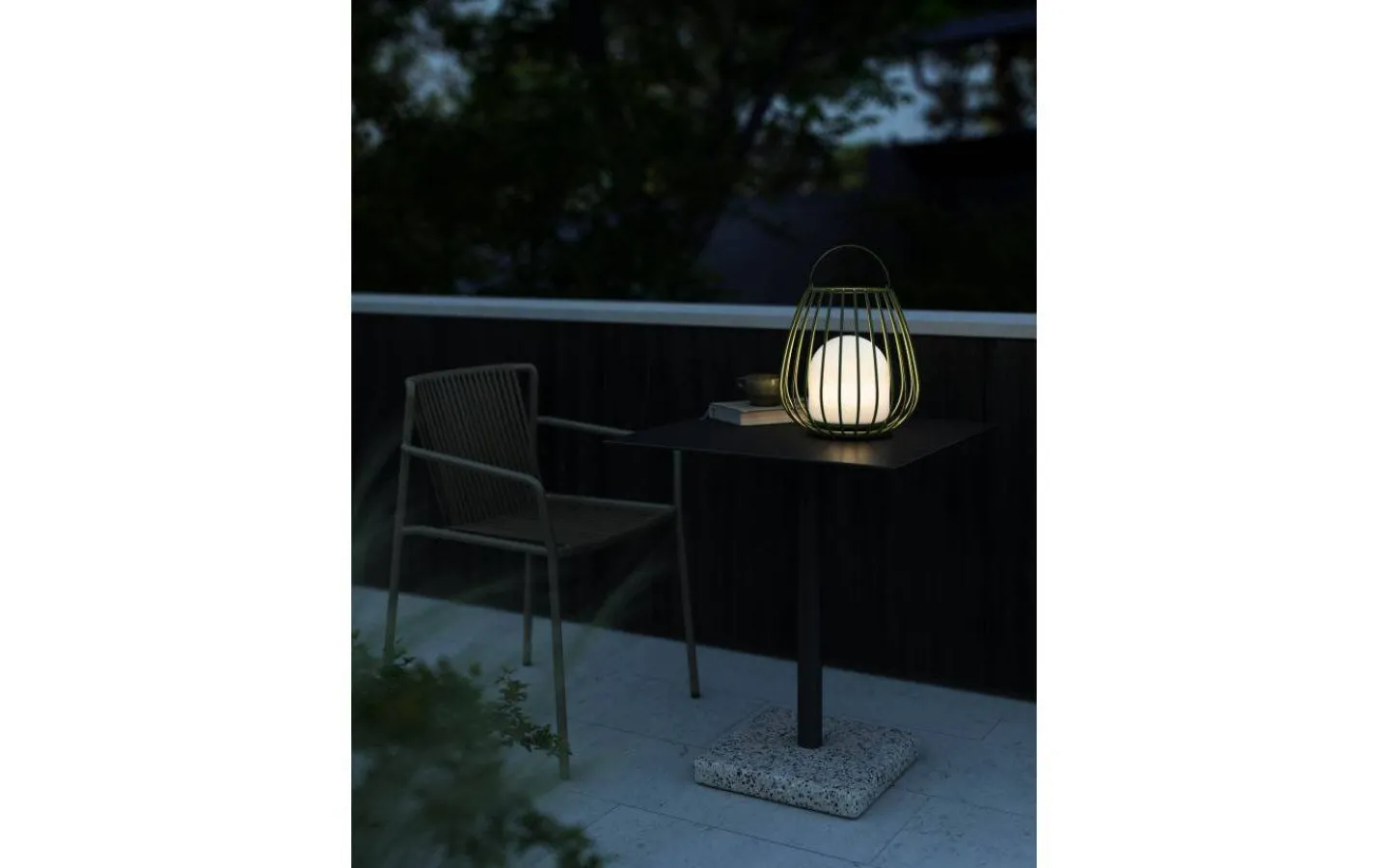 Nordlux Jim Uppladdningsbar Ljuslykta 30cm 3-Stegs DIM Grön IP54* Uppladdningsbara Lampor Utomhus|Uppladdningsbara Lampor Utomhus