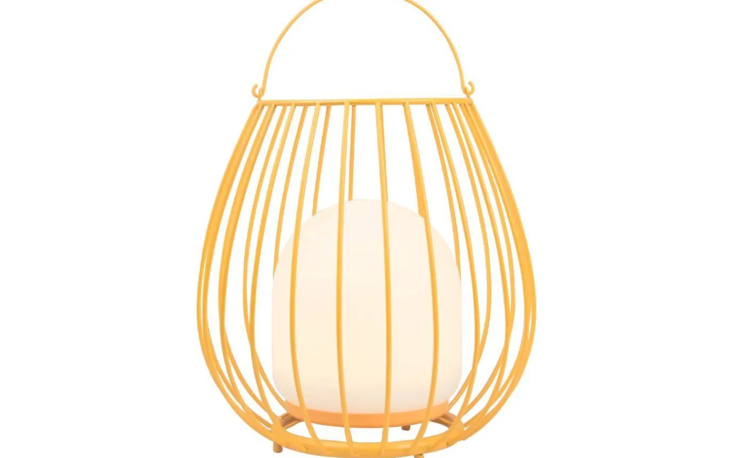 Nordlux Jim Uppladdningsbar Ljuslykta 30cm 3-Stegs DIM Orange IP54* Uppladdningsbara Lampor Utomhus|Uppladdningsbara Lampor Utomhus