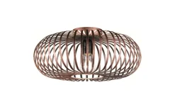 Trio Lighting Johann Plafond 40cm E27 antikkoppar* Plafonder