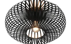 Trio Lighting Johann Plafond 40cm E27 mattsvart* Plafonder