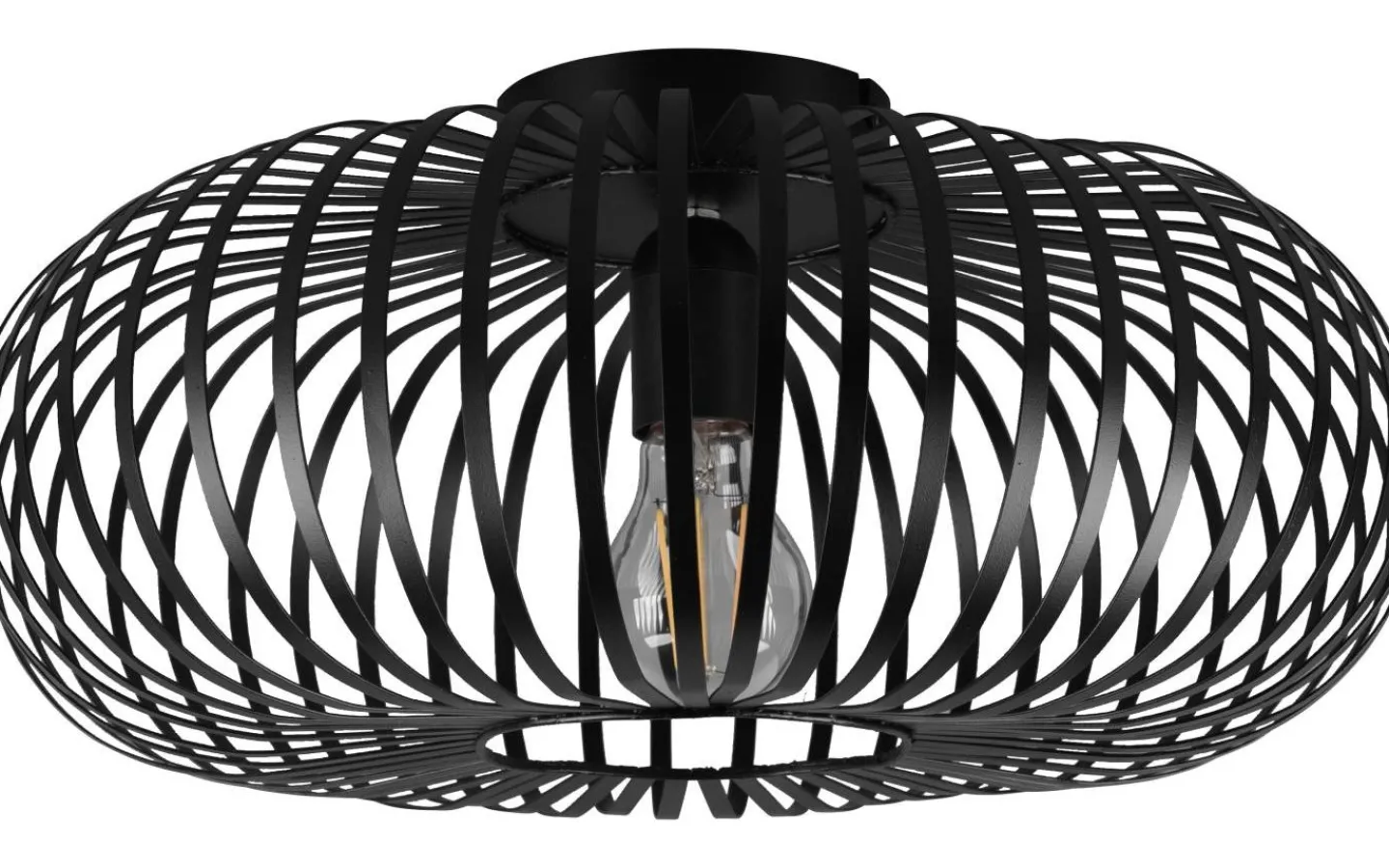 Trio Lighting Johann Plafond 40cm E27 mattsvart* Plafonder