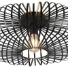 Johann Plafond 50cm E27 mattsvart