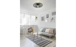 Johann Plafond 50cm E27 mattsvart