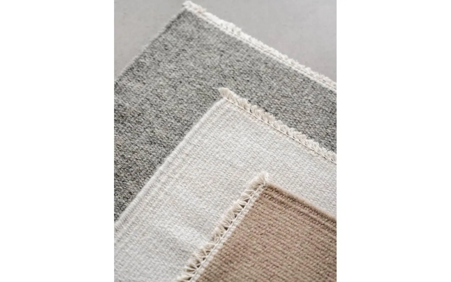 Svanefors John Ullmatta 170x240cm Offwhite* Ullmattor