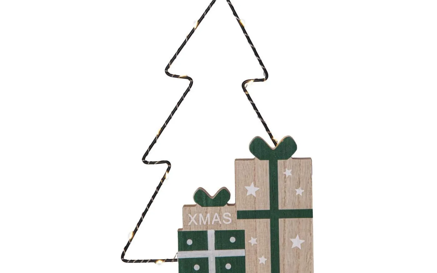 Jolly Gran Inomhusdekoration 28cm Grön