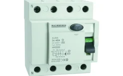 Malmbergs Jordfelsbrytare, A-typ, 40A, 4-polig, 30mA* Normkomponenter