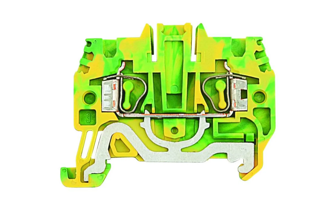 Jordplint, Klämfjäderanslutning, 2,5 mm²