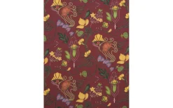 Svanefors José Akrylbelagt tyg Metervara 140cm Vinröd* Utomhustyg Metervara