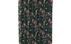 Svanefors José Gardin Svart 135x240cm* Mönstrade Gardiner