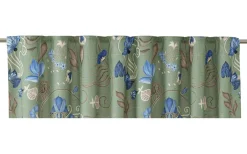 Svanefors José Gardinkappa Bomullstyg Metervara Grön 140cm* Gardinkappa Metervara