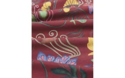 Svanefors José Gardinkappa Bomullstyg Metervara 50cm Vinröd* Gardinkappa Metervara