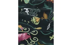 José Gardinkappa Bomullstyg Metervara Svart 140cm