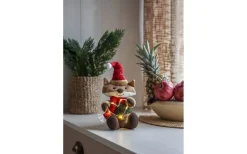 Star Trading Joylight Batteridriven Räv 21cm Brun* Julbyar Och Figurer|Batteri Julpynt Inomhus