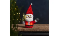 Joylight Batteridriven Tomte 26cm Röd