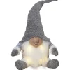 Joylight Batteridriven Tomte 34cm Grå