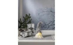 Joylight Dekorationsfigur Tomte 32cm Silver