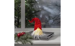 Joylight Dekorationsfigur Tomte 32cm Röd