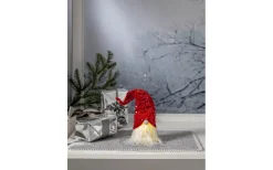 Joylight Dekorationsfigur Tomte 32cm Röd