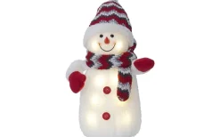 Star Trading Joylight Snögubbe Röd* Batteri Julpynt Inomhus