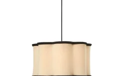 PR Home Judy Lampskärm/Takskärm Ø35cm Natur/Svart* Enfärgade Runda Lampskärmar|Takskärmar