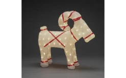 Konstsmide Julbock 48cm Vit IP44* Julpynt Utomhus