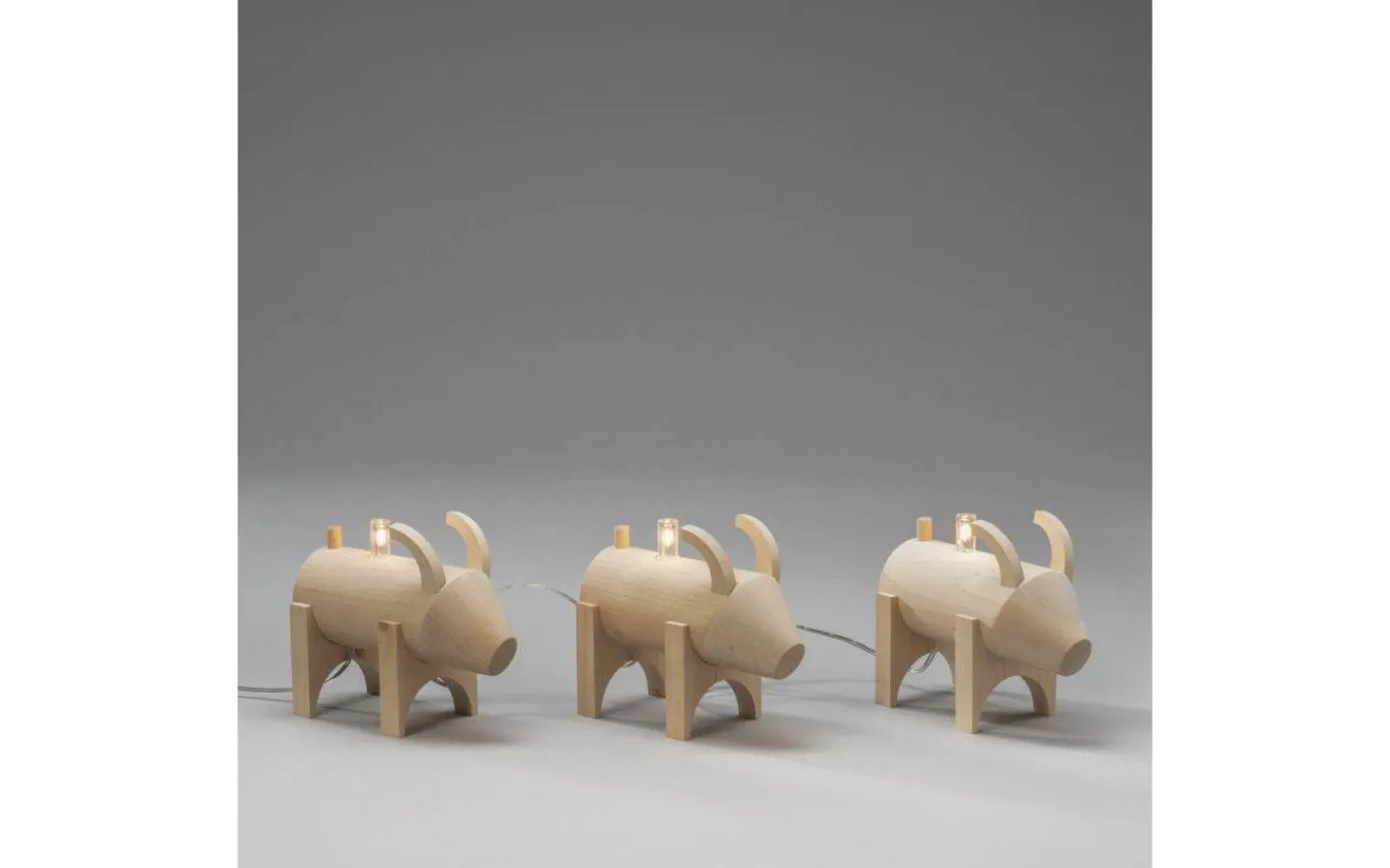 Konstsmide Julbock Ljusslinga Natur* Julpynt Inomhus