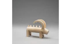 Konstsmide Julbock Ljusstake 23cm Natur* Julpynt Inomhus