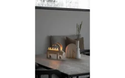 Konstsmide Julbock Ljusstake 23cm Natur* Julpynt Inomhus