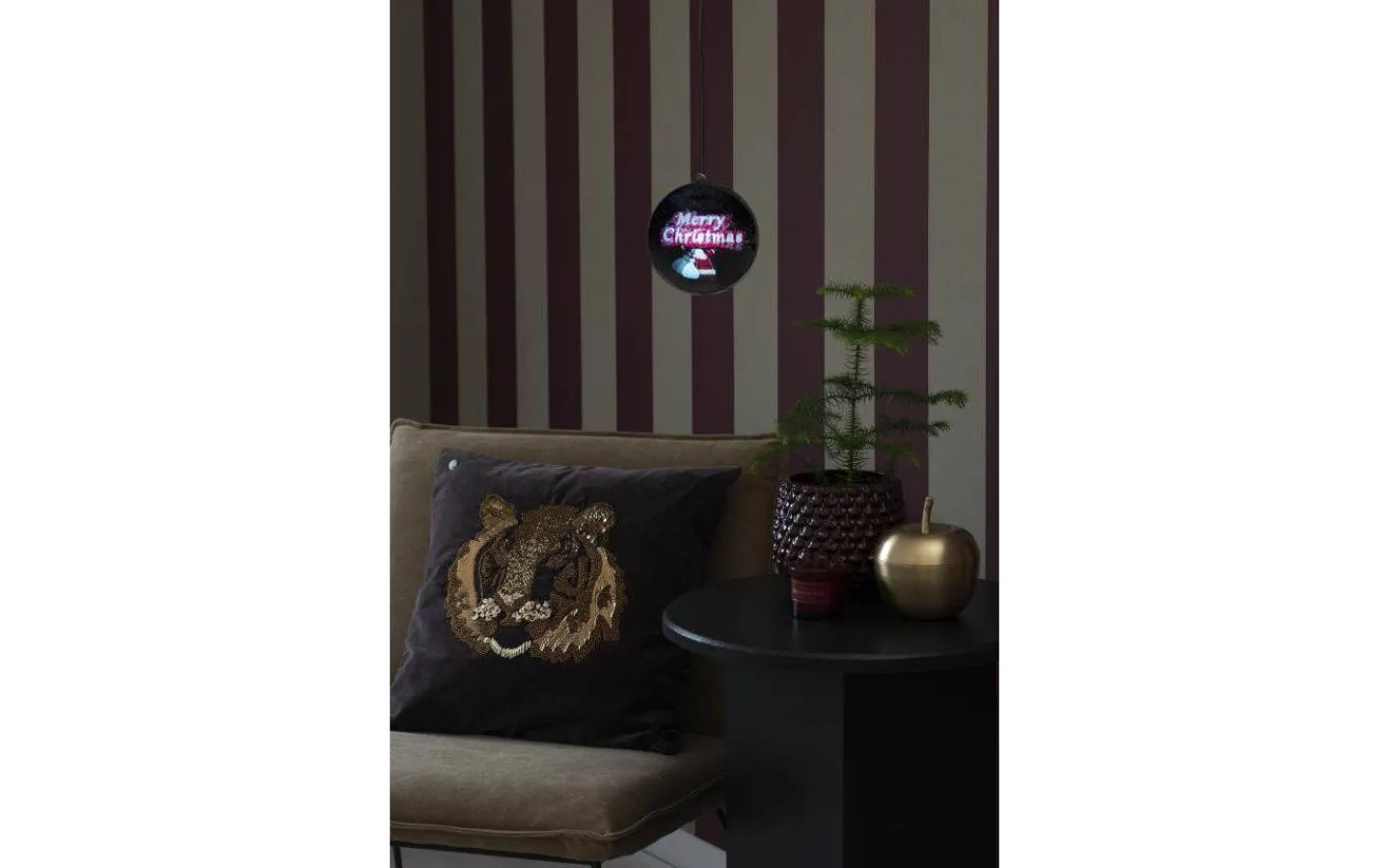 Julpynt Inomhus<Konstsmide Juldekoration USB Tomte 15cm