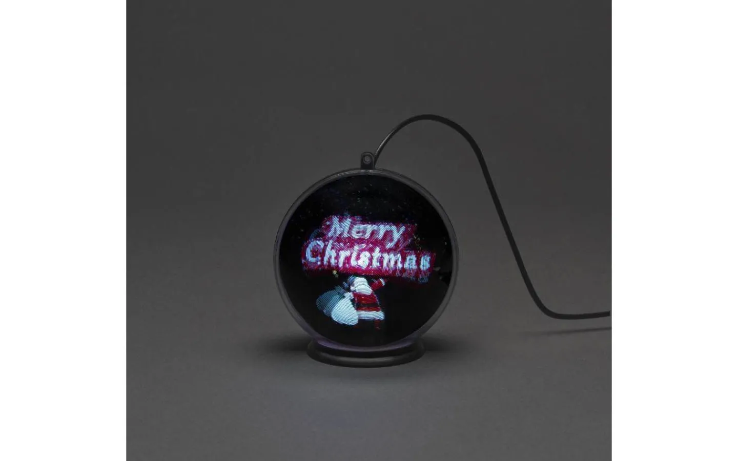 Konstsmide Juldekoration USB Tomte 10cm* Julpynt Inomhus