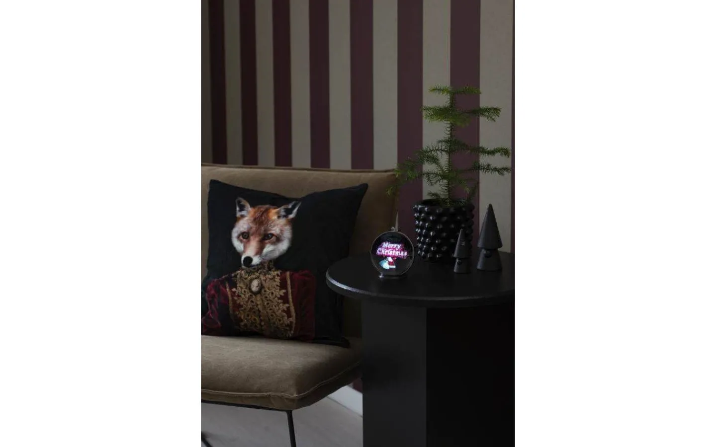 Konstsmide Juldekoration USB Tomte 10cm* Julpynt Inomhus