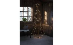 Julgran i Metall 3D 210cm Mässing