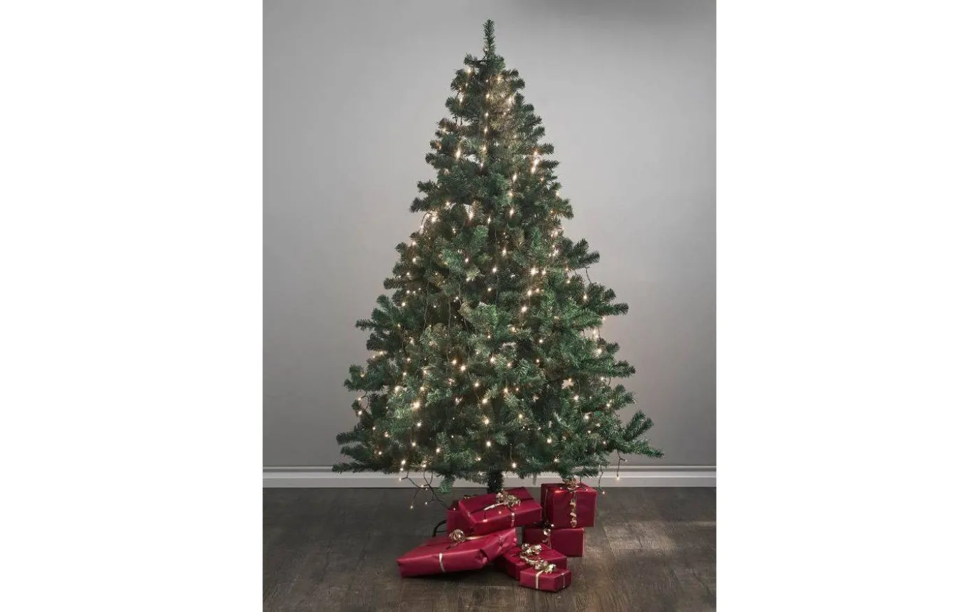 Julgransbelysning Crispy Ice White 2m 360LED IP44