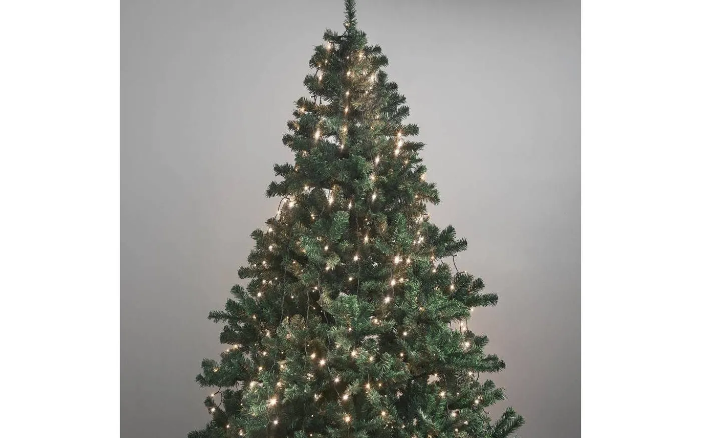 Julgransbelysning Crispy Ice White 2m 360LED IP44