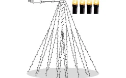 Ljusslingor Utomhus|Golden Warm White Ljusslingor (2000K)<Star Trading Julgransbelysning Golden Warm White 2m 360LED IP44