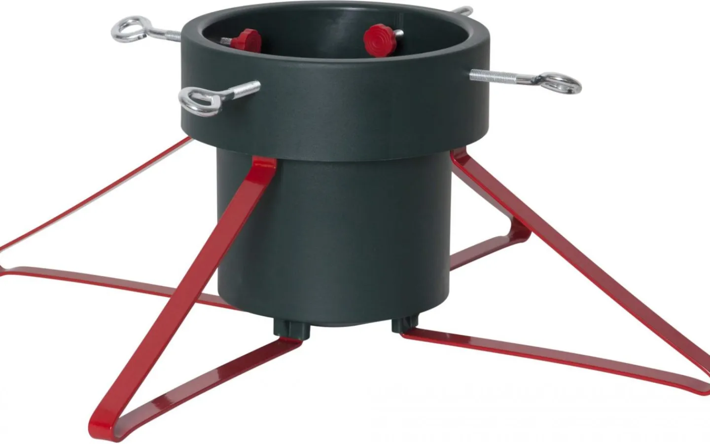 Star Trading Julgransfot Granig Röd med vattenbehållare* Julgranstillbehör