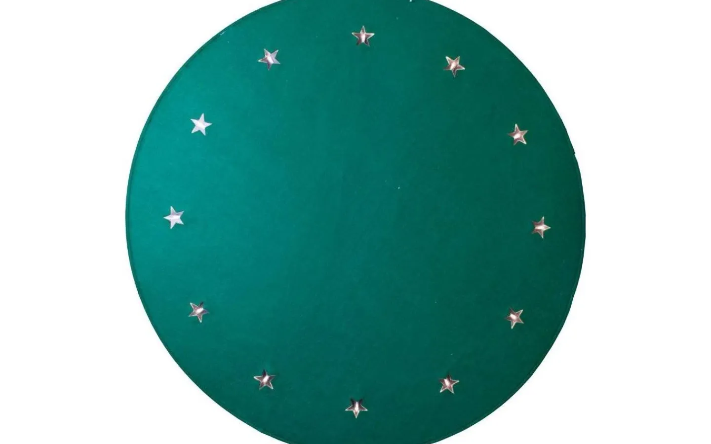 Julgranstillbehör<Star Trading Julgransmatta Granne med LED-lampor 1m Grön