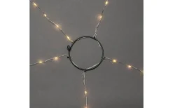 Julgransbelysning<Konstsmide Julgransslinga 180cm Amber APP Inomhus