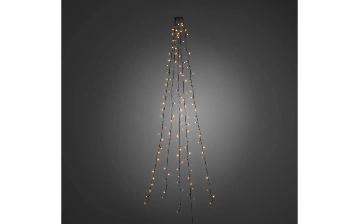 Konstsmide Julgransslinga LED 1,8m Amber Inomhus* Julgransbelysning