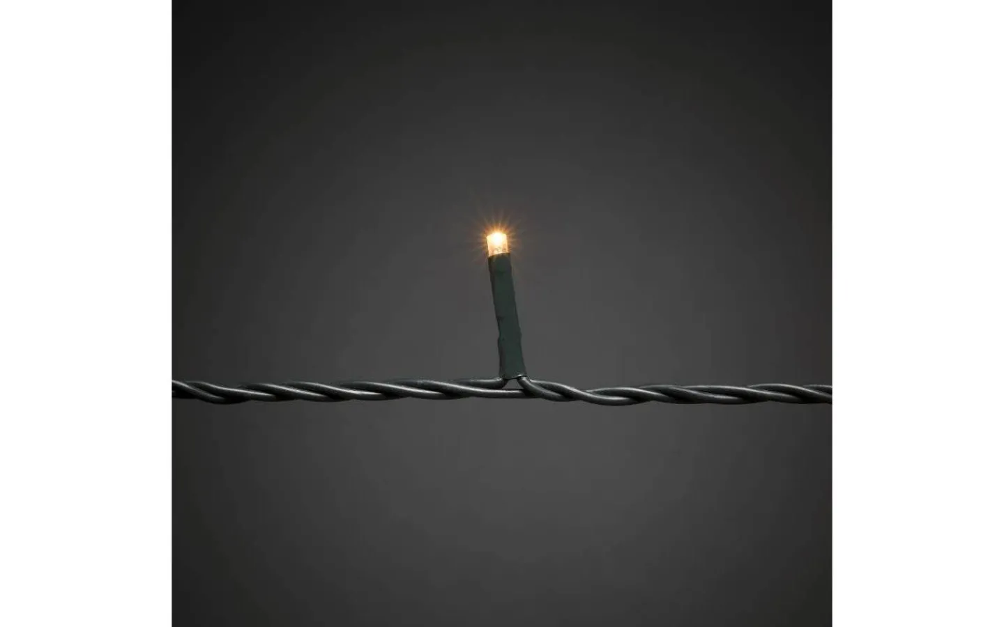 Konstsmide Julgransslinga LED 1,8m Amber Inomhus* Julgransbelysning