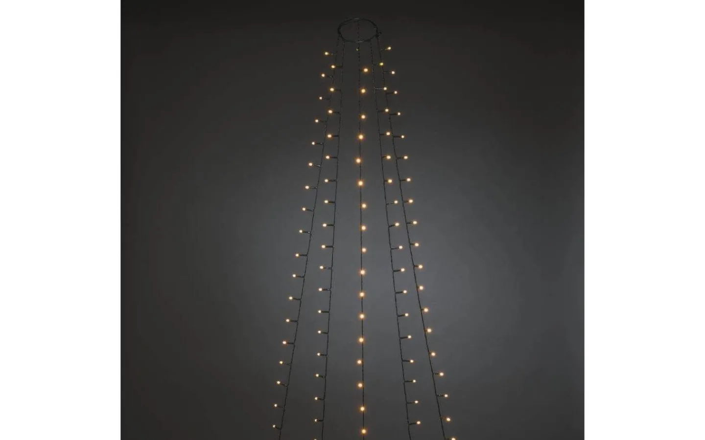 Konstsmide Julgransslinga 2,4m Amber Inomhus* Julgransbelysning