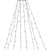 Julgransbelysning<Konstsmide Julgransslinga 2,4m Frost Amber, Timerfunktion IP44