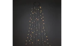 Julgransbelysning<Konstsmide Julgransslinga 2,4m Frost Amber, Timerfunktion IP44