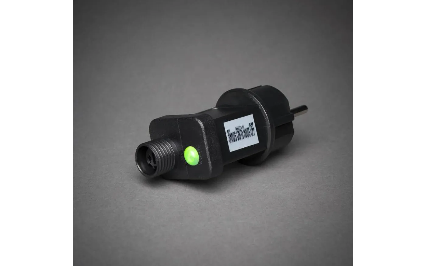 Julgransslinga 1,8m Frost Amber, Timerfunktion IP44