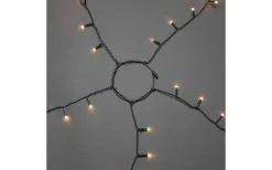 Julgransslinga 2,4m Frost Amber, Timerfunktion Inomhus