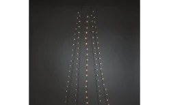 Konstsmide Julgransslinga 1,8m Frost Amber, Timerfunktion Inomhus* Julgransbelysning